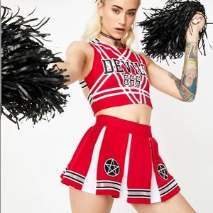 Satan's Cheerleader Costume